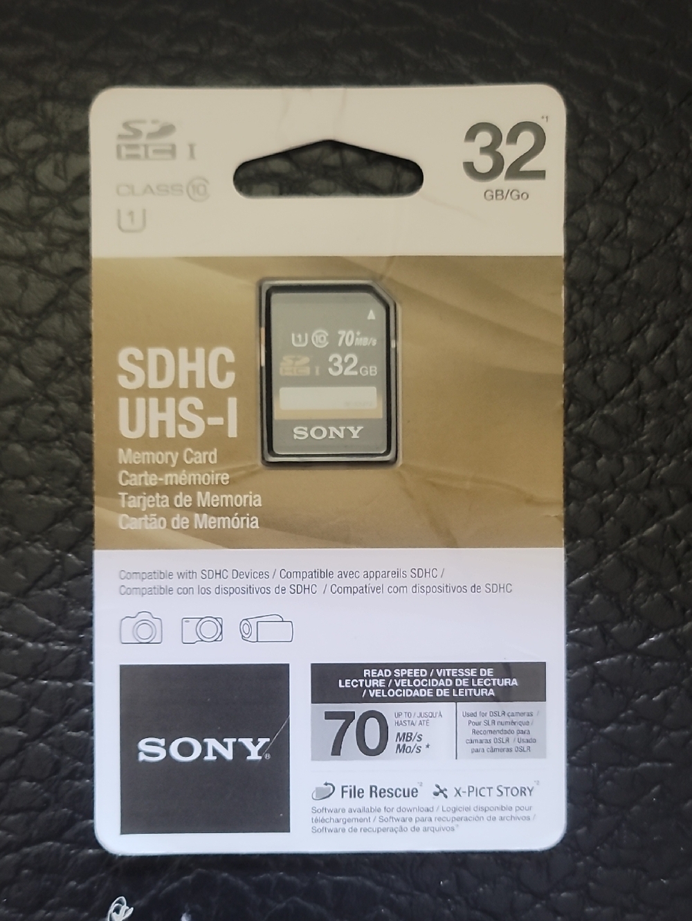 Sony SDHC Class 10 32GB 32 GB Digital Camera Memory SD Card - SF32UY2/TQ
